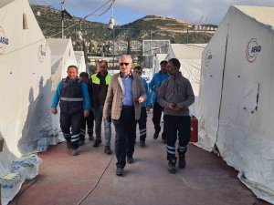 Başkan Aygün, Yaraların Sarılması İçin Deprem Bölgesinde