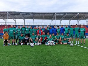 Pınarbaşı Stadı’nda İlk Antrenman