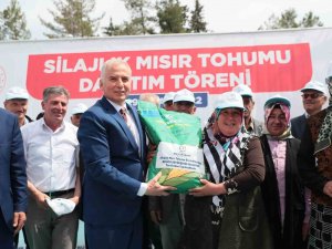 Denizli’de 3500 Üreticiye 85 Bin Kilogram Silajlık Mısır Tohumu Dağıtıldı
