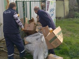 İ̇zmit’te Tonlarca Ambalaj Atığı Toplanıyor
