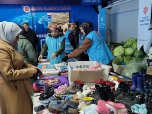 Ordu’da Depremzedeler İçin İyilik Çarşısı Açıldı