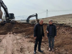 Doğanşehir’de Yapılacak Konutlar İçin Çalışmalar Başladı