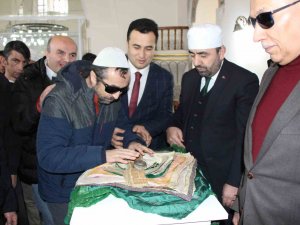 Amasya’da Engellilerin Sakal-ı Şerif Heyecanı