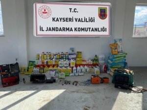 Jandarma 14 Faili Meçhul Hırsızlık Olayını Aydınlattı