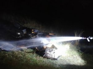 Ormanlık Alandaki Arı Kovanları Kül Oldu