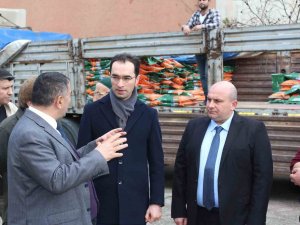 Çiftçilere Yem Bitkisi Tohumu Dağıtıldı