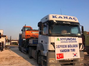 Doosan İş Makinaları İle Deprem Bölgesine Destek Veriyor