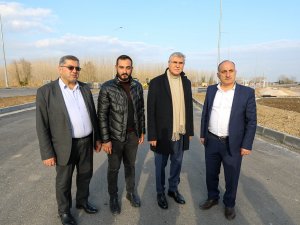 Yeni Otoban Girişinde Çalışmalar Hızlandı