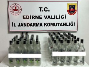 Jandarmadan Kaçak İçki Operasyonu