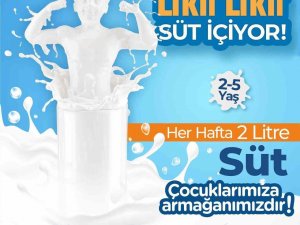 Kuşadası Belediyesi’nin Süt Desteği Sürüyor