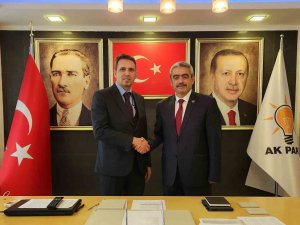 Aydın’da Ak Parti Ve Mhp İ̇l Başkanları Bir Araya Geldi