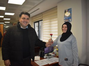 Başkan Ersoy, Personelin 8 Mart Dünya Kadınlar Günü’nün Kutladı