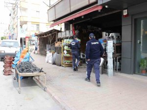 Toroslar’da Kaldırım İşgaline Karşı Sıkı Denetim