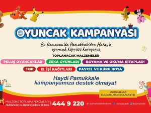 Pamukkale Belediyesinden Oyuncak Kampanyası