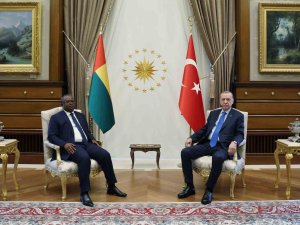 Cumhurbaşkanı Erdoğan, Gine Bissau Cumhurbaşkanı Embalo İle Görüştü