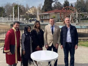 İ̇negöllü Çift Kahramanmaraş’ta Evlendi