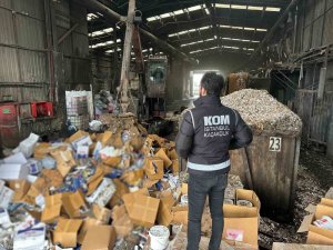 İ̇stanbul’da Ele Geçirilen 110 Ton Kaçak Tütün Ve Tütün Mamulleri İmha Edildi