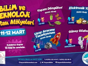 Büyükşehir’in Bilim Merkezi’nden ‘Bilim Ve Teknoloji Haftası Atölyeleri’