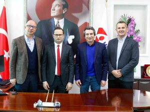 Mermercilerden Asliye Ticaret Mahkemesi Ve Vergi Dairesi Başkanına Ziyaret