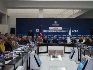 Başkan Sezer, Bakanlara Hatay’daki Çalışmalara İlişkin Bilgi Verdi