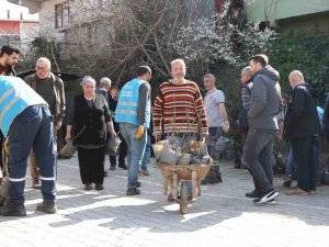 Coğrafi İşaret İçin Gün Sayan ‘Mor Patlıcan İnciri’ Fidanları Üreticilere Dağıtıldı