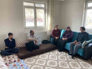 Kaymakam Karakaş’tan Çınar Ailesine Anlamlı Ziyaret