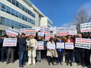Kartal’da Siemens Vakfının Mağdur Üyelerinden ’Hakkımızı Verin’ Protestosu