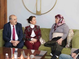 Başkan’dan Moral Ziyareti