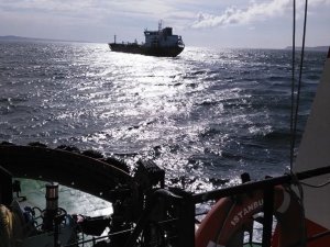 Çanakkale Boğazı’nda Tanker Makine Arızası Yaptı