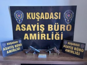 Şüphe Üzerine Durdurulan Şahıstan Silah Ve Uyuşturucu Madde Ele Geçirildi