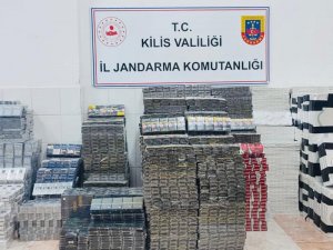Kilis’te 15 Bin 850 Paket Kaçak Sigara Ele Geçirildi