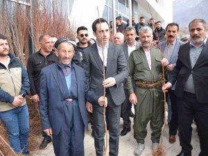 Şenoba Beldesinde Vatandaşa 10 Bin Meyve Fidanı Hibe Edildi