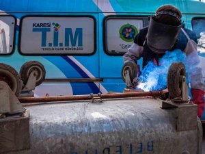 Karesi’de 1 Yılda 900 Yeni Çöp Konteynırı Dağıtıldı