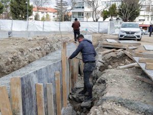 Kütüphane Ve Kültür Merkezi İnşaatındaki Çalışmalar Tüm Hızıyla Sürüyor