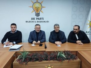 Bilecik’te ’Merkez İ̇lçe Başkanlığının Olağan Toplantısı’ Yapıldı