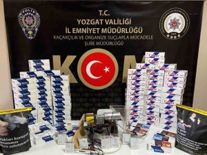 Yozgat’ta 16 Bin 400 Adet Boş Makaron Ele Geçirildi