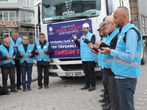 Tavşanlı’dan Kahramanmaraş’a 26 Ton Kuru Bakliyat