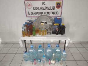 Kırklareli’de Sahte İçki Operasyonu