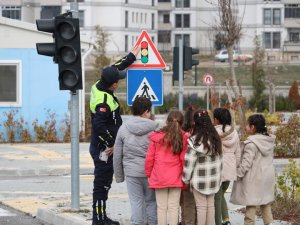 Kırklareli’de Öğrencilere Trafik Eğitimi