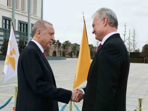 Cumhurbaşkanı Erdoğan, Litvanya Cumhurbaşkanı Nauseda İle Görüştü