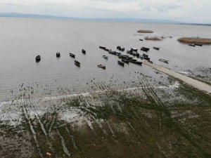 Balıkesir Manyas Kuşgölü’nü Kuraklık Vurdu