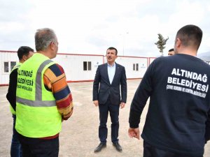 Altındağ’dan Osmaniye’ye Konteyner Kent