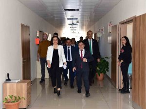 Baün Rektörü Oğurlu Üniversite Hastanesinde