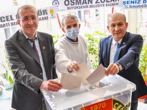 Denizli’de Gazeteciler Sandığa Gitti