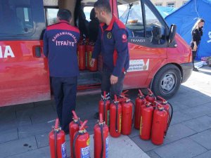 Geçici Barınma Merkezlerinde Yangınlara Karşı Önlem