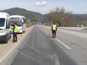 Aydın Jandarmasından Trafik Denetimi