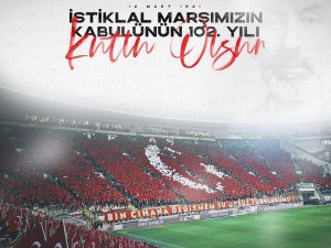 Bursaspor’dan İ̇stiklal Marşı Mesajı