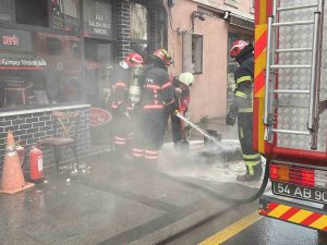 Et Restoranının Mangal Bölümünde Yangın Çıktı, Ekipler Seferber Oldu