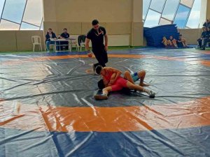 Okul Sporlarında Güreş Müsabakaları Sona Erdi