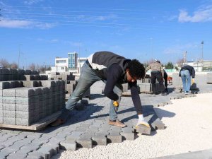 Şanlıurfa’da Yeni Park Çalışmaları Sürüyor